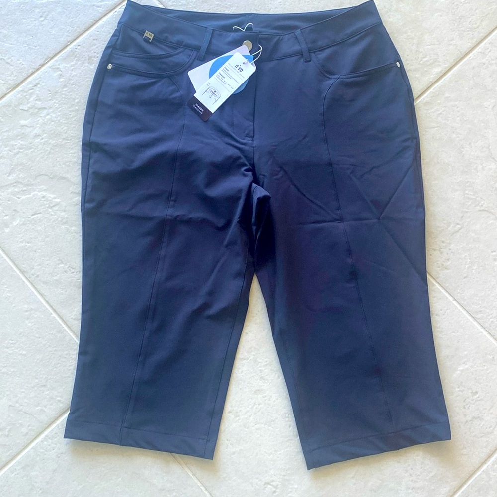 Nivo navy blue long golf short
